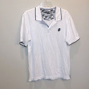 Robert Graham Classic Fit Polo • L • White